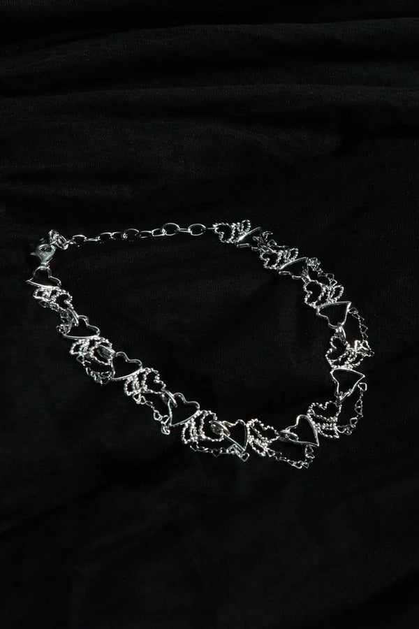 YVMIN ElectricGirl handmade heart-shaped hollow necklace 21670